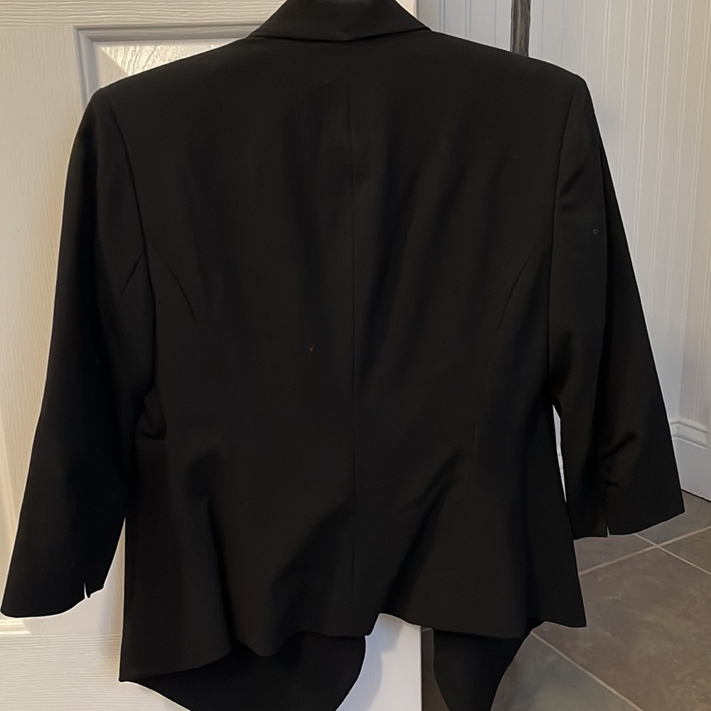 Kenneth Cole Reaction Open Front Tuxedo Blazer Ja… - image 6